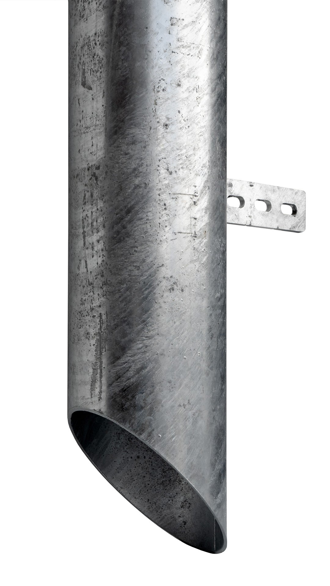 galvanised down pipe protector bevel 150nb